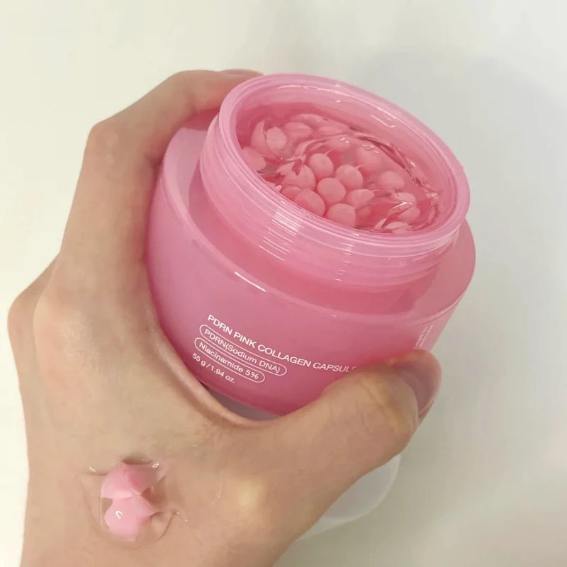 Collagen Capsule Cream with Niacinamide – Lightweight Moisturizer for Uneven Skin Tone, Korean Skincare