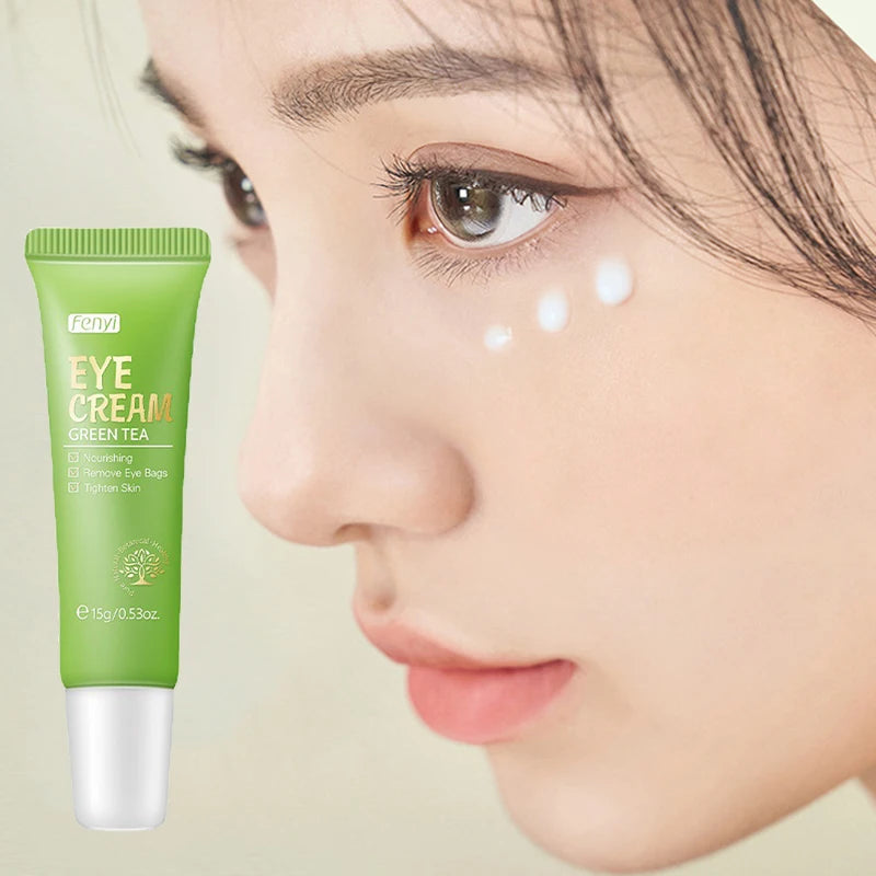 Facial Products Kit Sakura / Green Tea Face Cream Nourishing Skin Face Serum Smoothing Eye Cream Skincare Korean Cosmetic