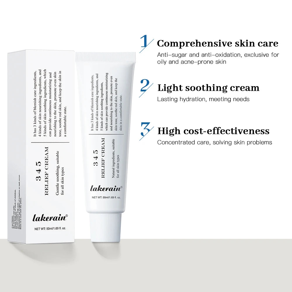 Relief Cream – Blemish Care, Anti-Aging & Soothing Face Moisturizer, Korean Skincare
