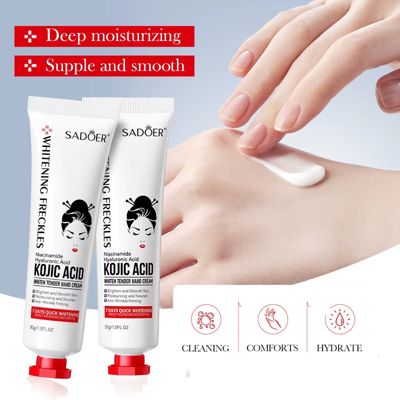 Kojic Acid Brightening Hand Cream