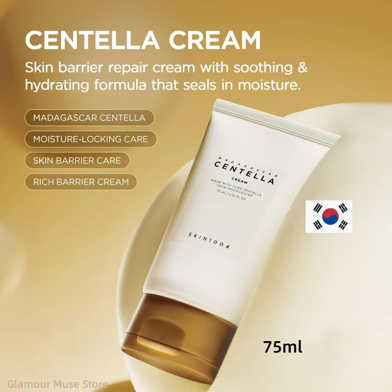 Madagascar Centella Cream – Soothing & Hydrating Facial Moisturizer, Korean Skincare