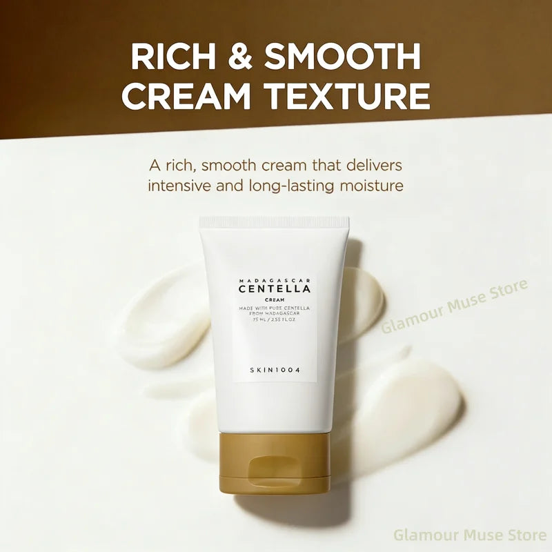 Madagascar Centella Cream – Soothing & Hydrating Facial Moisturizer, Korean Skincare