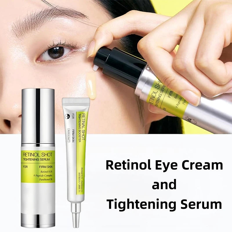 Retinol Eye Cream – Deep Hydration & Repair for Dry, Aging Skin, Korean Skincare