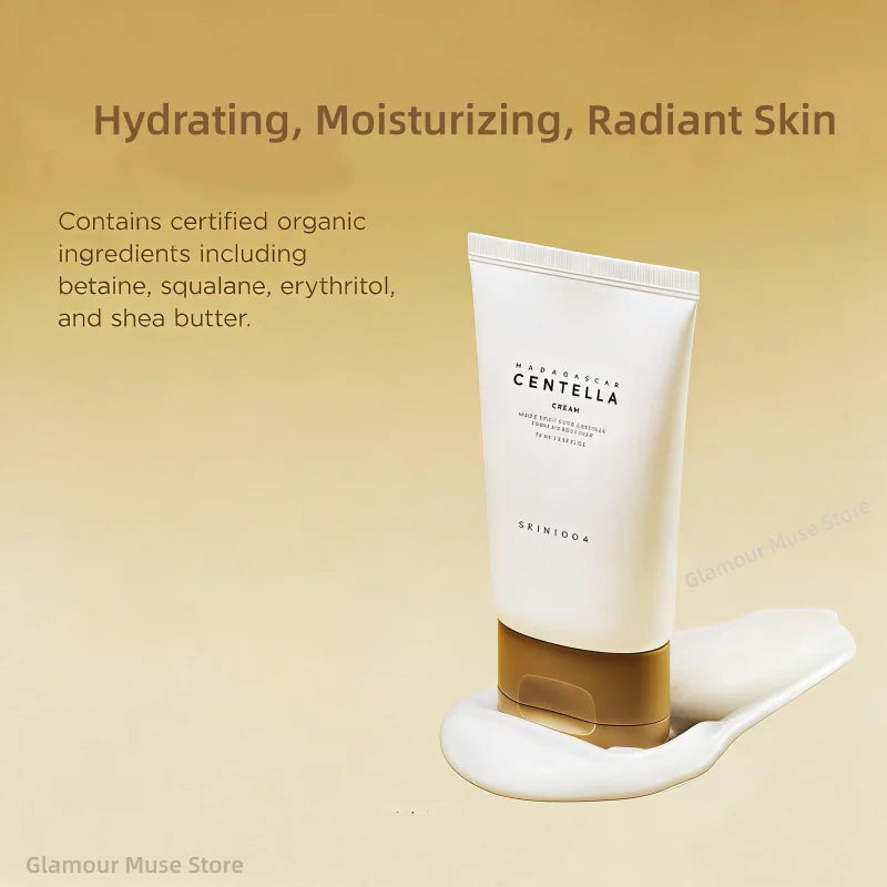 Madagascar Centella Cream – Soothing & Hydrating Facial Moisturizer, Korean Skincare