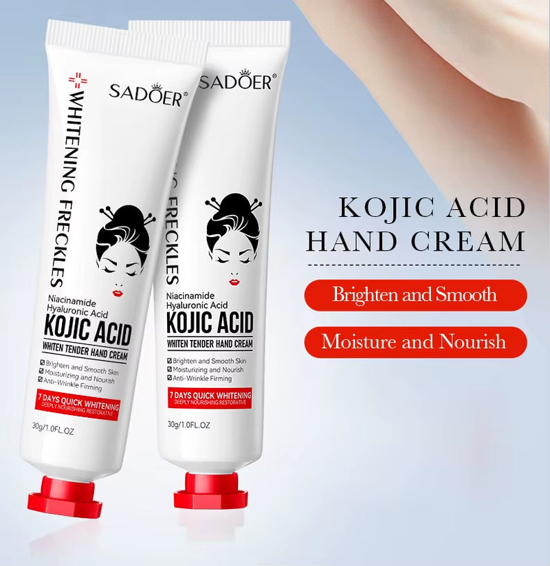 Kojic Acid Brightening Hand Cream