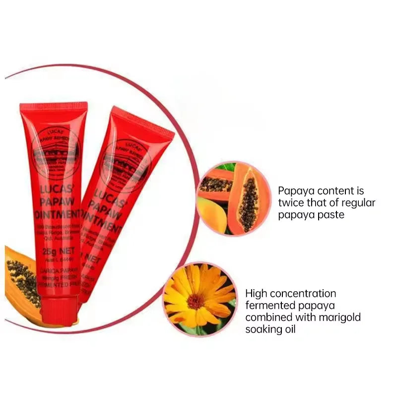 Lucas Papaw Ointment – Multifunctional Lip Balm & Natural Papaya Cream