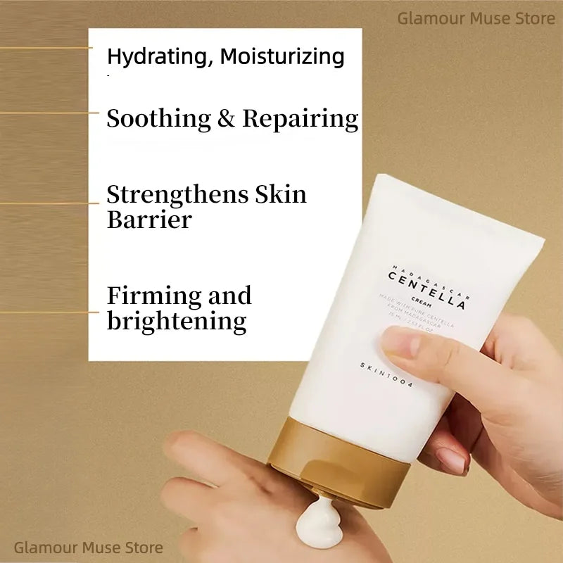 Madagascar Centella Cream – Soothing & Hydrating Facial Moisturizer, Korean Skincare
