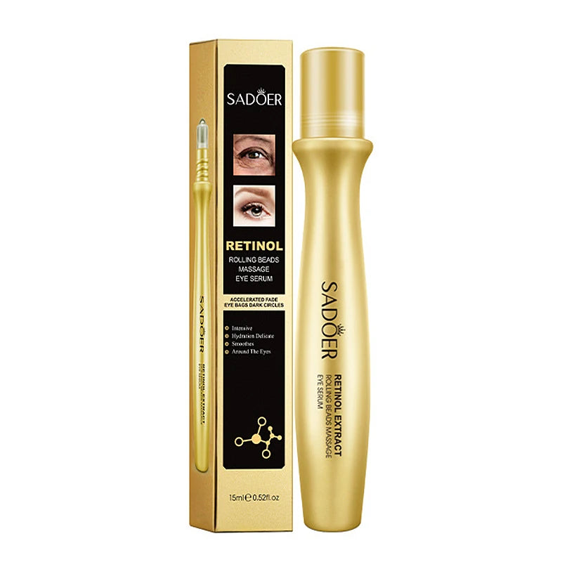 nail Repair Cream & Retinol Eye Roller Duo – Korean Skincare Set